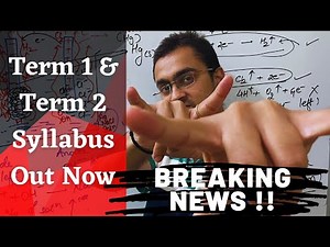 Breaking News !!Term 1 & 2 Syllabus For 9th-12th Launched By CBSE | Major Changes | Syllabus Reduced