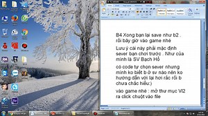 [ Hướng dẫn Cách Viết Auto Tự Đăng Nhập ] Việc đăng nhập dễ dàng và an toàn hơn bao giờ hết. Auto bạn tự viết, không virus, không keylog ! Link chi tiết: http://diendan.zing.vn/showthread.php/6906214-tu-log-acc-vao-game-ko-can-auto.html Các bước thực hiện : B1 : Mở Notepad. B2 : Copy đoạn code : Set WshShell=CreateObject("WScript.Shell") WshShell.Run """so2game.exe""" WScript.Sleep 1500 WshShell.AppActivate"?ng d?ng c?n auto logon" WScript.Sleep 800 WshShell.Sendkeys"{Enter}" WshShell.SendKeys"t