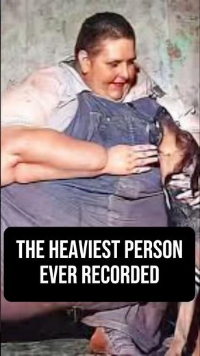 ⚖️ The Heaviest Person Ever Recorded 😮