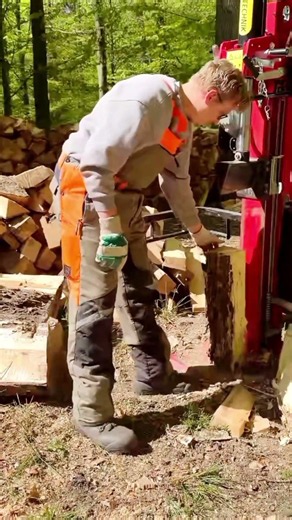 log splitter hydraulic #firewood #woodworking