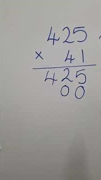 vertical Multiplication