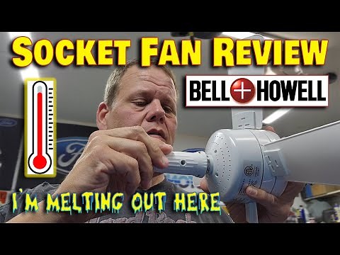 The 89G - Product Review Bell & Howell Socket Fan from Amazon