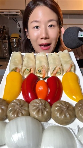 만두 만두 숫자 먹방 #mukbang