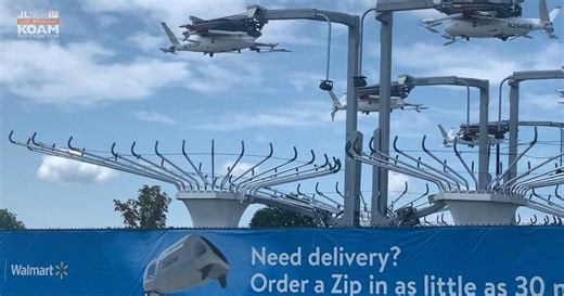 Walmart expanding drone delivery service in five new states