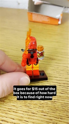 Why is This LEGO Minifigure so Expensive? #lego #minifigures #bionicle