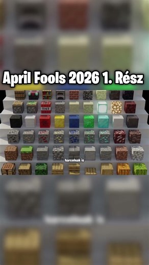 A 2026-os Minecraft APRIL FOOLS update | Part 1 #fyp #foryou #viral #zsombeyhd #minecraft #trending