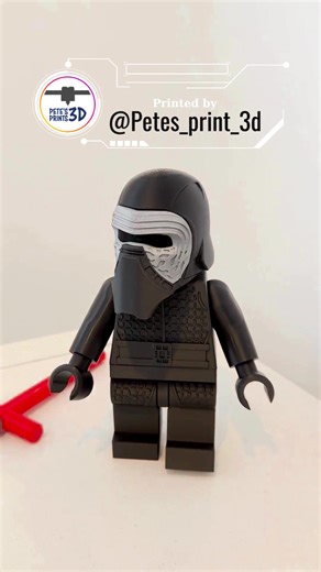 Kylo Ren never looked this good  Designed by @bigbriks3d and printed by @petes_prints_3d using high-quality @iiidmaxfilament. Those clean layers and crisp details say it all! #iiidmaxfilament #3dprintingcommunity #3dprinter #3dprintideas #lego3d #kyloren #starwarsfans #3dprinted #makersmovement #printperfection #filamentlove #3dprintdaily #3dart | IIID MAX 3D printing filament | Facebook