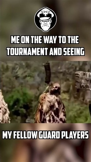 Me on the way to the tournament and seeing my fellow Guard Players