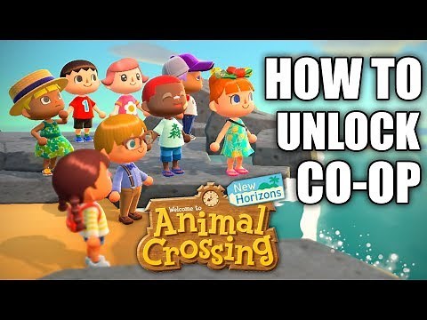 HOW TO UNLOCK Co-Op and Multiplayer in Animal Crossing New Horizons