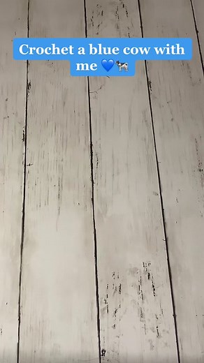 Crochet Blue Highland Cow Plushie Tutorial