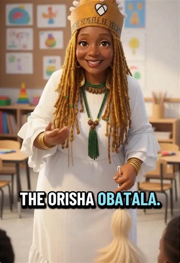 Orisha Basics: Obatala Today our children are learning about Obatala, an Orisha associated with peace, patience, and wisdom. This lesson invites our children to understand that peace begins on the inside through calm choices, gentle words, and thoughtful actions. Wisdom grows when we slow down, listen, and learn from our experiences. Tonight, take a moment together and ask: “What does peace look like in our home?” Small conversations like these help children build emotional awareness, confidence