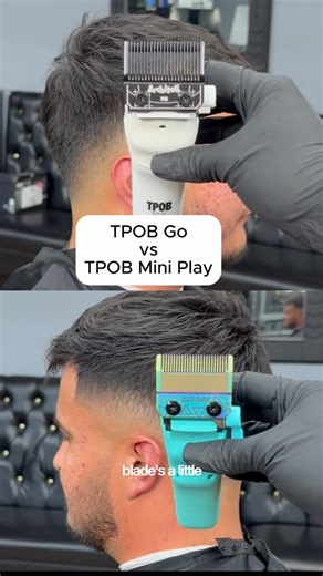 Reseda Barber • Jose Juarez on Instagram: "Which one do you guys think is better ? I honestly just can’t seem to get the Plays out of my hand it’s as close to a perfect clipper as I’ve ever used It’s great with any blade you choose. Chunk , Architek, Echo, xo. And don’t get me wrong the Go Clipper is an amazing clipper . Like I said I think more barbers like to feel power and this clipper definitely brings that I would be making this review whether or not I had a TPOB Code, it just so happens th