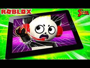 INSIDE AN IPAD! Roblox Escape the Tablet Obby with Combo Panda