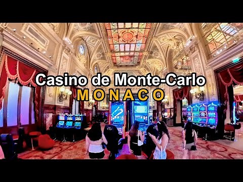 Monte-Carlo Monaco - Inside Casino de Monte-Carlo - Casino Royale - 4K Tour
