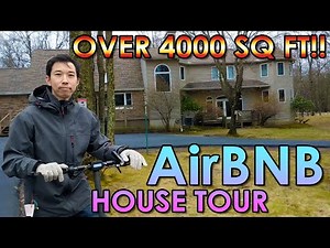 The Best Place for a Vacation Rental Investment - Pocono Mountain AirBnB House Tour