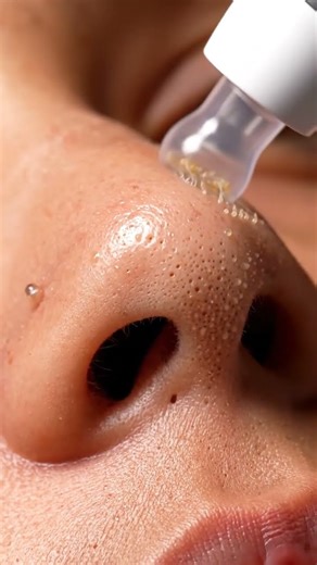 Satisfying Pore Vacuum Glide 🌬️✨ Deep Clean Visible Pores #PoreVacuum #ASMR