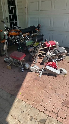 Rare Barnfind Motorcycles from the 1970s | Vintage Pitbikes Unveiled!