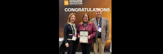 Global recognition for innovative teaching