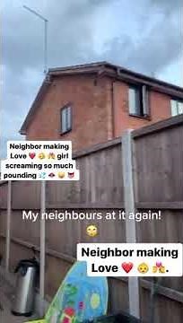 My Neighbor making Love ❤️ 👶 👩‍❤️‍💋‍👨 girl screaming so much bouncing up and down 💦 she coming