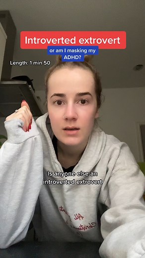 introverted extrovert #adhd #adhdinwomen #adhdsupport #adhdlife #autisminwomen | ADHD Mental health