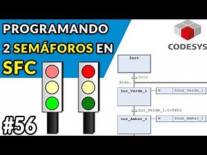🔵✅CODESYS 3.5 - PROGRAM A TRAFFIC LIGHT ON SFC