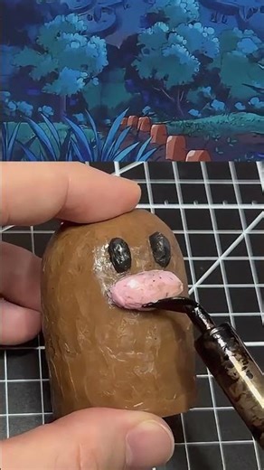 100% handmade Diglett using a 3D pen!