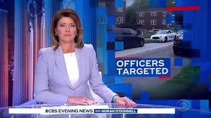 5.4K views · 207 reactions | Police in Camden, NJ are on the hunt for at least two suspects in a drive-by shooting at the home of two police officers. The officers and their 10-day-old infant were inside when six shots struck their home on Tuesday. Police are calling this a targeted attack. | CBS Evening News | Facebook