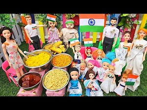 Barbie Doll All Day Routine In Indian Village/Sita Ki Kahani Part-362/Barbie Doll Bedtime Story||