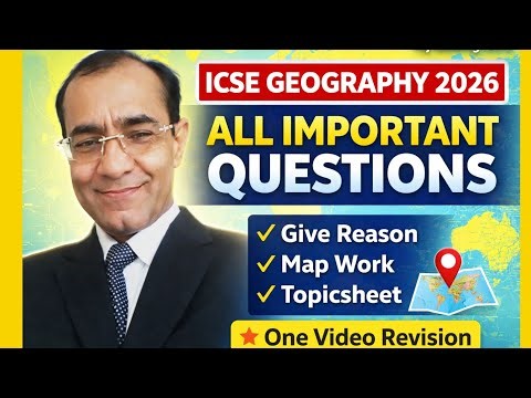 ICSE Geography Exam 2026 | Most Important Tips | Kya Karen Kya Na Karen | Tej Guiding Guru