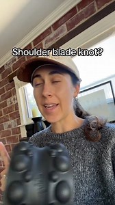 Chirp XR 6" to the rescue! Seriously - just a few rolls and your knots will melt away. Pesky trigger points behind shoulders can be hard to get rid of, but with the Chirp Wheel XR, your back is covered 🙌 | Chirp