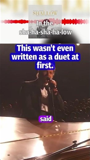 This Wasn't Even Written As A Duet — Lady Gaga