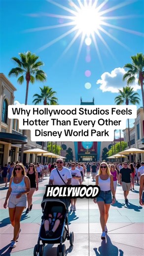 Why Hollywood Studios Feels Hotter Than Every Other Disney World Park Disney Mickey Mouse Disney World Magic Kingdom Disney Parks Disney Secrets #Disney #WaltDisneyWorld #DisneyTikTok #DisneyTips #hollywoodstudios
