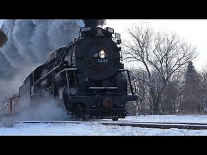 NORTH POLE EXPRESS - PERE MARQUETTE 1225's RETURN TO SERVICE