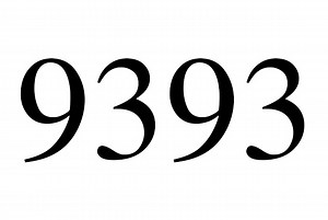 ９３９３のエンジェルナンバーの意味は『想いを込めて』です