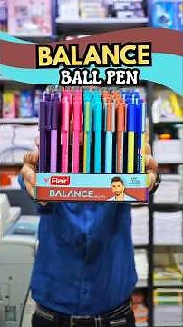 Flair Balance Ball Pen Review | Best ₹10 Pen 🔥 | Best Ball Pen for Smooth Writing! ✍️ | Flair Pen