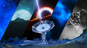 Cosmic Observatory Music Visualizer (Portrait) | Renderforest