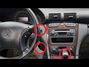 How to reset the automatic gearbox of the Mercedes C-Class