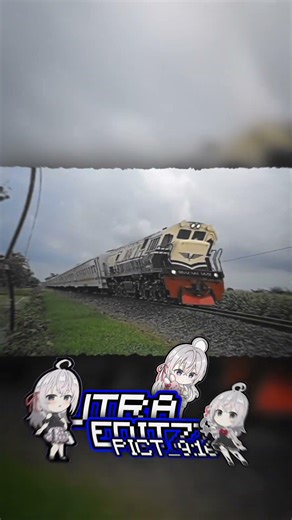 KA Brantas Tambahan dengan lokdin CC 201 83 31 (69), btw ini rekaman lama ya 😋