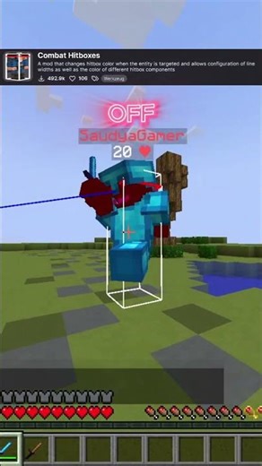 THESE 3 MODS ARE TOO OP FOR PVP 🗡️🔥 #shorts #gaming #minecraft