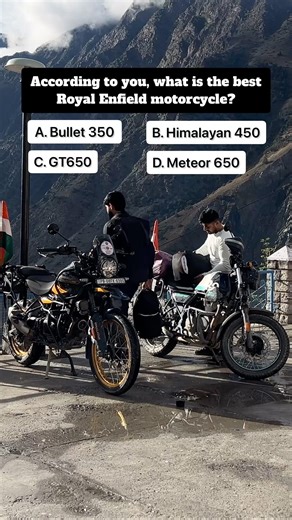 According to you, what is the best Royal Enfield motorcycle? | Rajat Dhamija | Muscle with Machine
