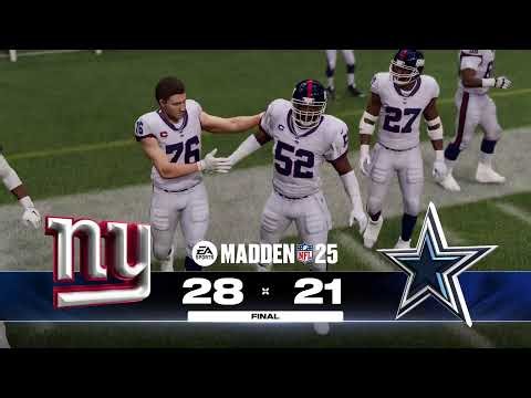 Stewartverse 1992 NFL - Giants (3-8) at Cowboys (9-2) - Week 13