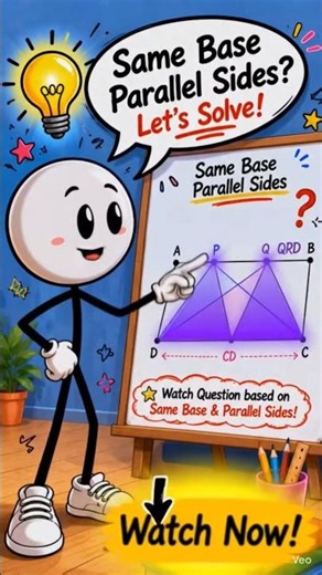 Same Base & Parallel Sides Questions 🔥 | Exercise 6.2 | Class 9 Maths