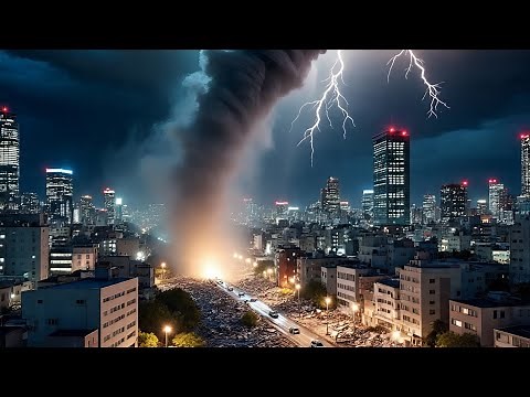 竜巻 静岡 ライブ カメラ | Tornado hits Shizuoka Japan Live Camera