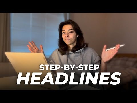 How I Write 5-Figure Headlines (Copywriting Masterclass)
