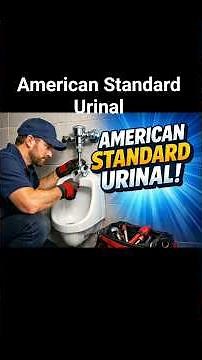 American Standard Kohler Urinal Repair #Plumbing #Urinal #kohler #americanstandard #viralshorts #fyp