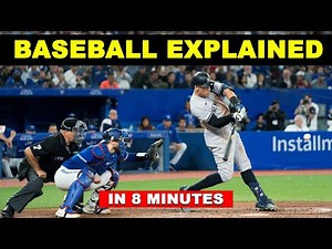 How to Play Baseball for Beginners in 8 Minutes | Ultimate Guide