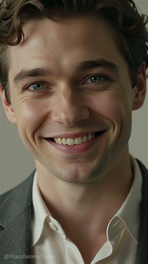 His Smile Was Pure Magic The Handsome Man’s Unforgettable, Poetic Moment of Captivating Charm #Hand