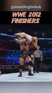 Finishing Moves of Wwe Wrestlers 2012 #wwe #finishing