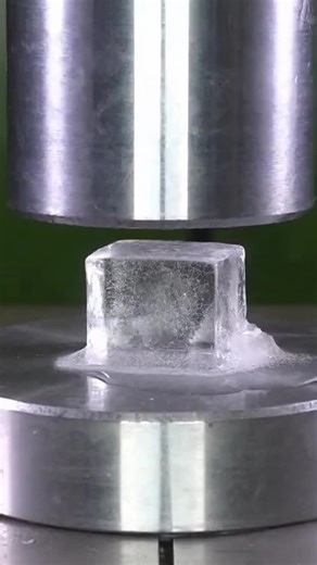 Ever wondered what happens when a shiny ice cube meets the relentless force of a hydraulic press? Watch as we capture this mesmerizing collision in stunning detail! 🌟 Discover the science behind the pressure and witness the dramatic transformation of ice. Don’t miss out—hit play now! 🔥 #HydraulicPress #ScienceFun #IceCube #Transformation #PhysicsExperiments #STEM #AmazingScience