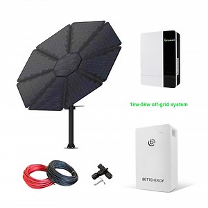 [Hot Item] 1kw off Solar Sunflower Power Plant Solar Sun Flower Panel